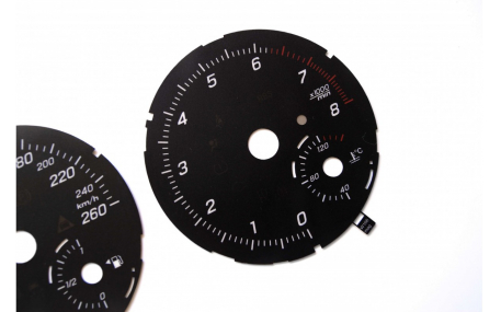 Шкалы приборов Mercedes