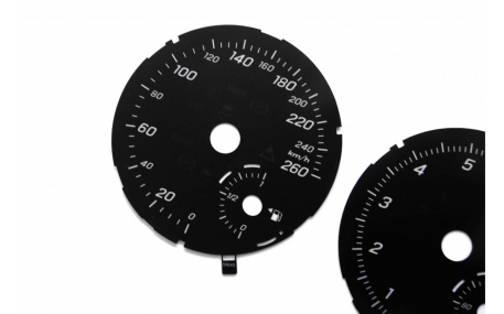 Шкалы приборов Mercedes