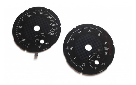 Шкалы приборов Mercedes