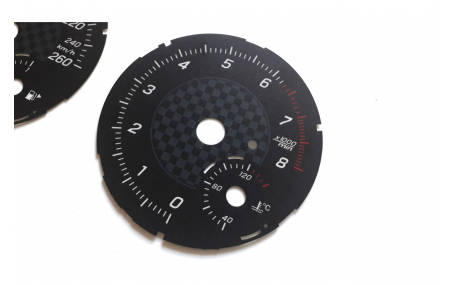 Шкалы приборов Mercedes