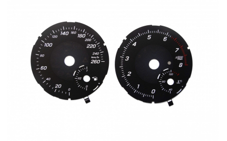 Шкалы приборов Mercedes