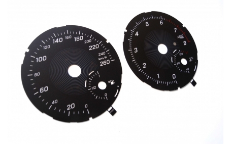 Шкалы приборов Mercedes