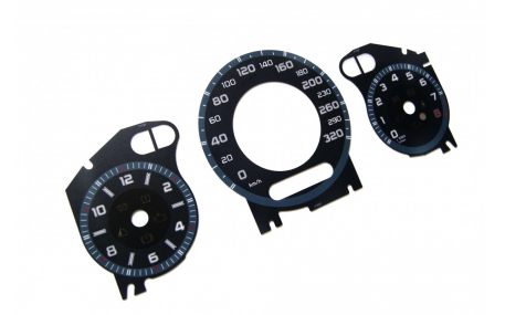 Шкалы приборов Mercedes