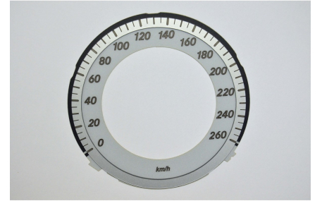 Шкалы приборов Mercedes