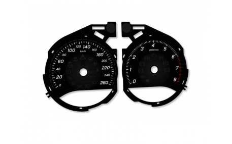 Шкалы приборов Mercedes