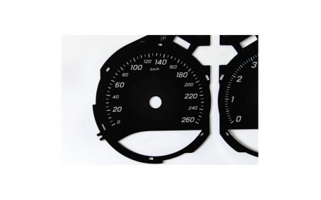 Шкалы приборов Mercedes