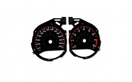 Шкалы приборов Mercedes