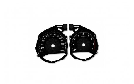 Шкалы приборов Mercedes