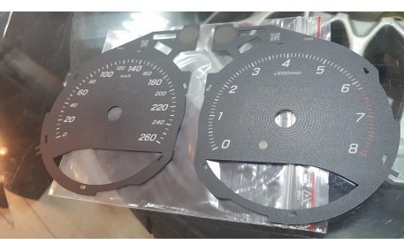 Шкалы приборов Mercedes