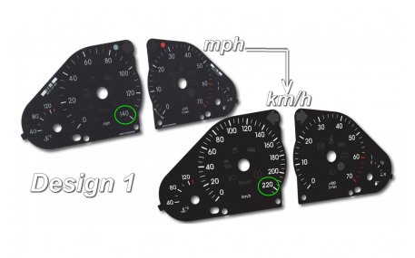 Шкалы приборов Mercedes G-class W463