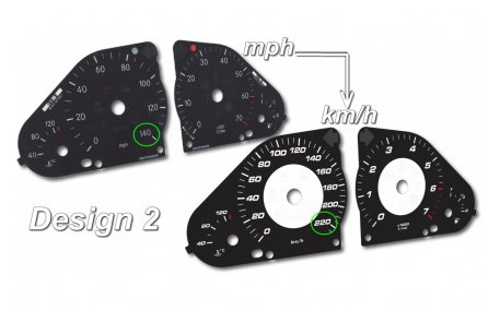 Шкалы приборов Mercedes G-class W463