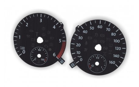 Шкалы приборов Volkswagen Amarok