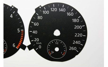 Шкалы приборов Volkswagen Golf 6