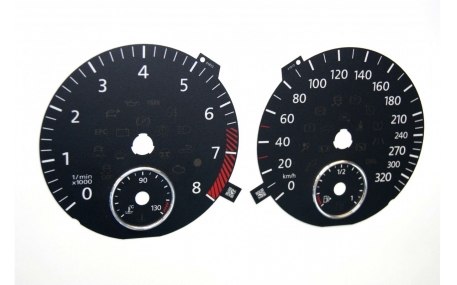 Шкалы приборов Volkswagen Golf 6