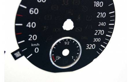 Шкалы приборов Volkswagen Golf 6