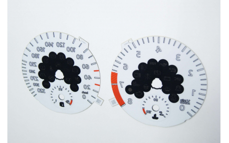 Шкалы приборов Volkswagen Golf 6