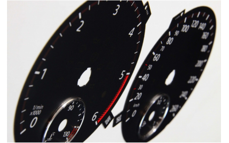 Шкалы приборов Volkswagen Golf 6