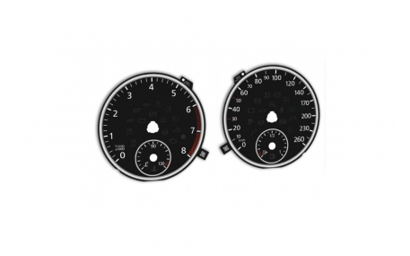 Шкалы приборов Volkswagen Jetta