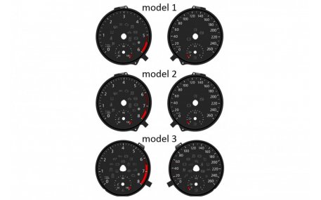 Шкалы приборов Volkswagen Passat B8