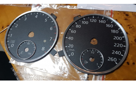 Шкалы приборов Volkswagen Tiguan