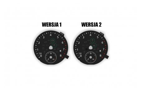 Шкалы приборов Volkswagen Tiguan