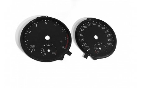 Шкалы приборов Volkswagen Tiguan