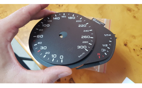 Шкалы приборов AUDI A6 C7