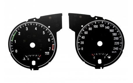 Шкалы приборов Jeep Grand Cherokee