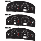 Шкалы приборов Opel Vectra C