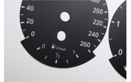 Шкалы приборов BMW X1 E84