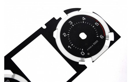 Шкалы приборов Range Rover Evoque