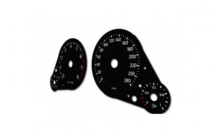 Шкалы приборов Volkswagen Touareg