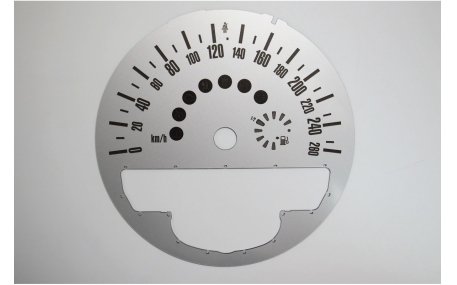 Шкалы приборов Mini Cooper