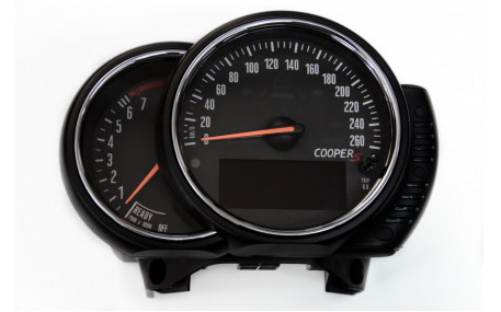 Шкалы приборов Mini Cooper