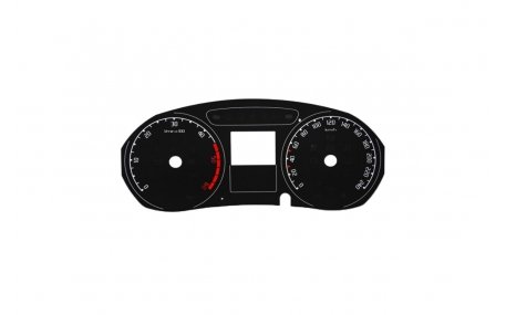 Шкалы приборов Skoda Fabia