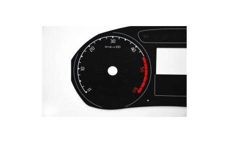 Шкалы приборов Skoda Fabia