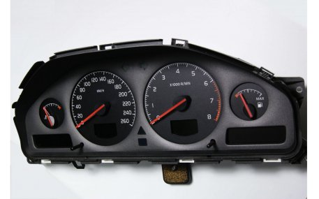 Шкалы приборов Volvo S60/V70/XC70