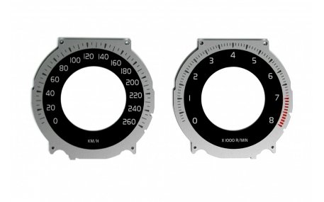 Шкалы приборов Volvo S60/V70/XC70