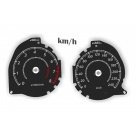 Шкалы приборов Mitsubishi ASX