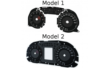 Шкалы приборов Mitsubishi Lancer X