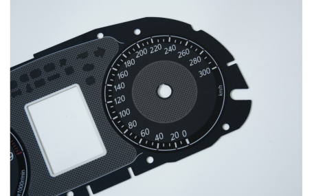 Шкалы приборов Mitsubishi Lancer X