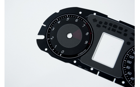 Шкалы приборов Mitsubishi Lancer X