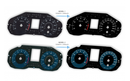 Шкалы приборов Subaru XV