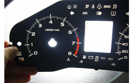 Шкалы приборов Subaru XV