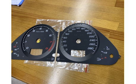 Шкалы приборов AUDI