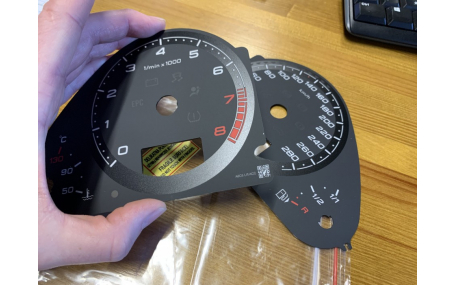 Шкалы приборов AUDI