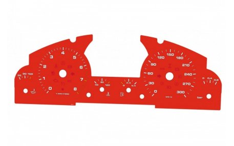 Шкалы приборов Porsche Cayenne 955