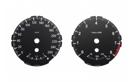Шкалы приборов BMW 1 (E87)