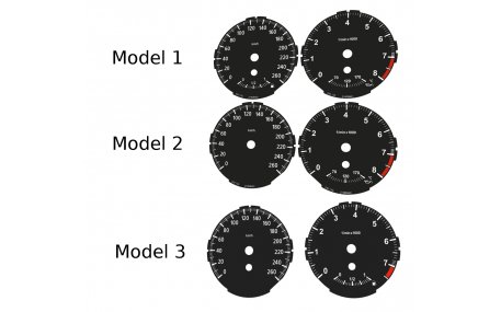 Шкалы приборов BMW 1 (E87)