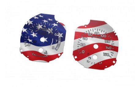 Шкалы приборов Ford Mustang